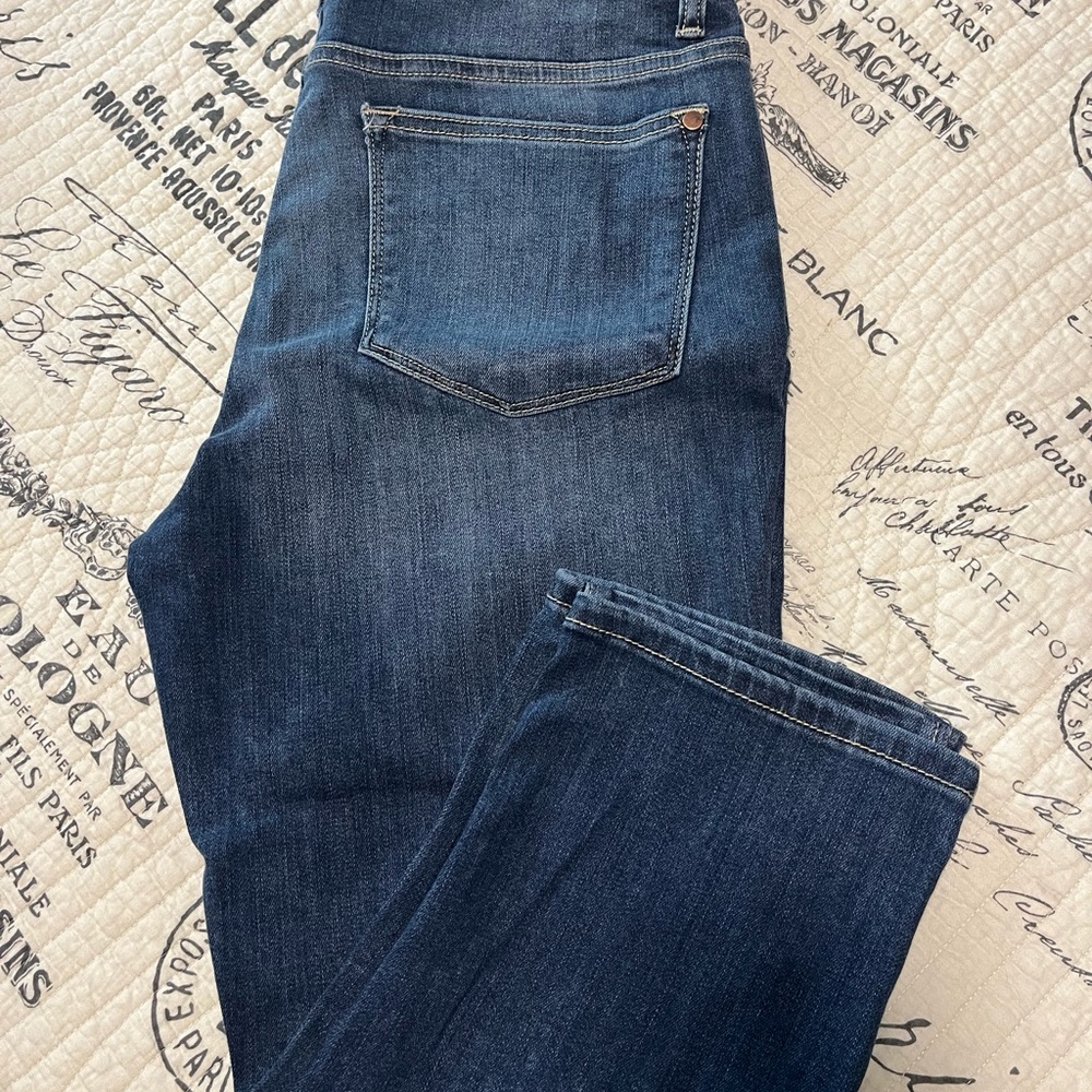 Judy Blue Dark Wash Skinny Fit Capri Jeans
